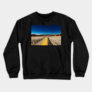 Road in the west Crewneck Sweatshirt